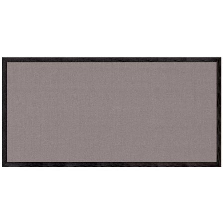 United Visual Products Decor Wood Combo Board, 36"x24", Walnut/White Porcelain & Dark Spruce UV702DEFAB-WALNUT-WHTPORC-DRKSPR